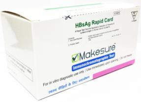 Makesure HbsAg Rapid Card