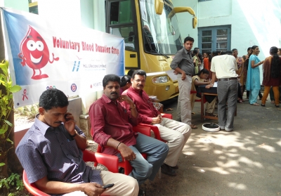 Voluntary Blood Donation Camp