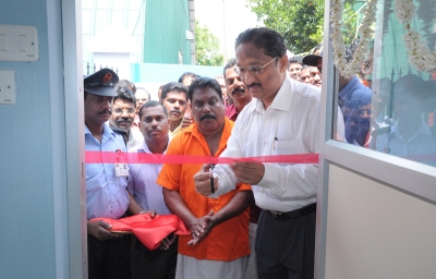 HLL's waiting shed for Headload Workers
