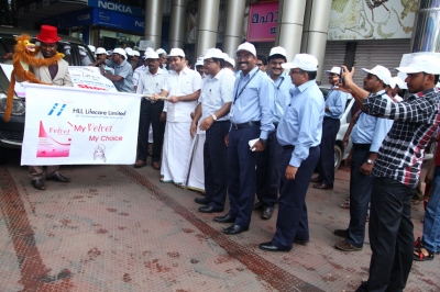 Global female condom day inaguration- Female Condom Week Flag off